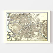 map of Saint Petersb