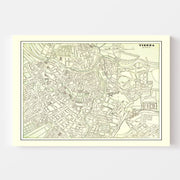 map of Vienna