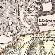 old Jerusalem map