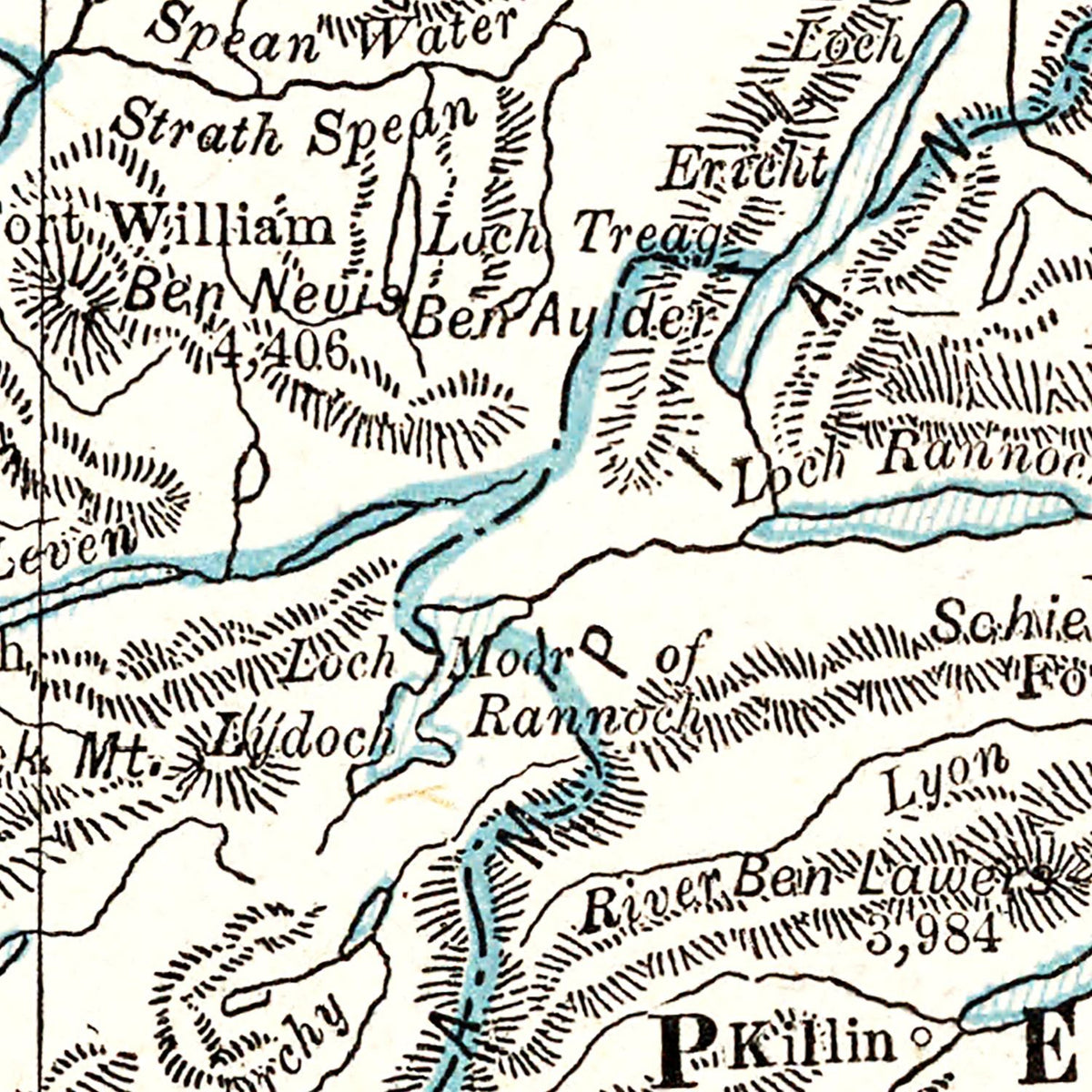 Restored historic details from the 1893 country map of County