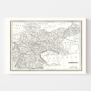 map of Germany
