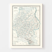 map of Russia