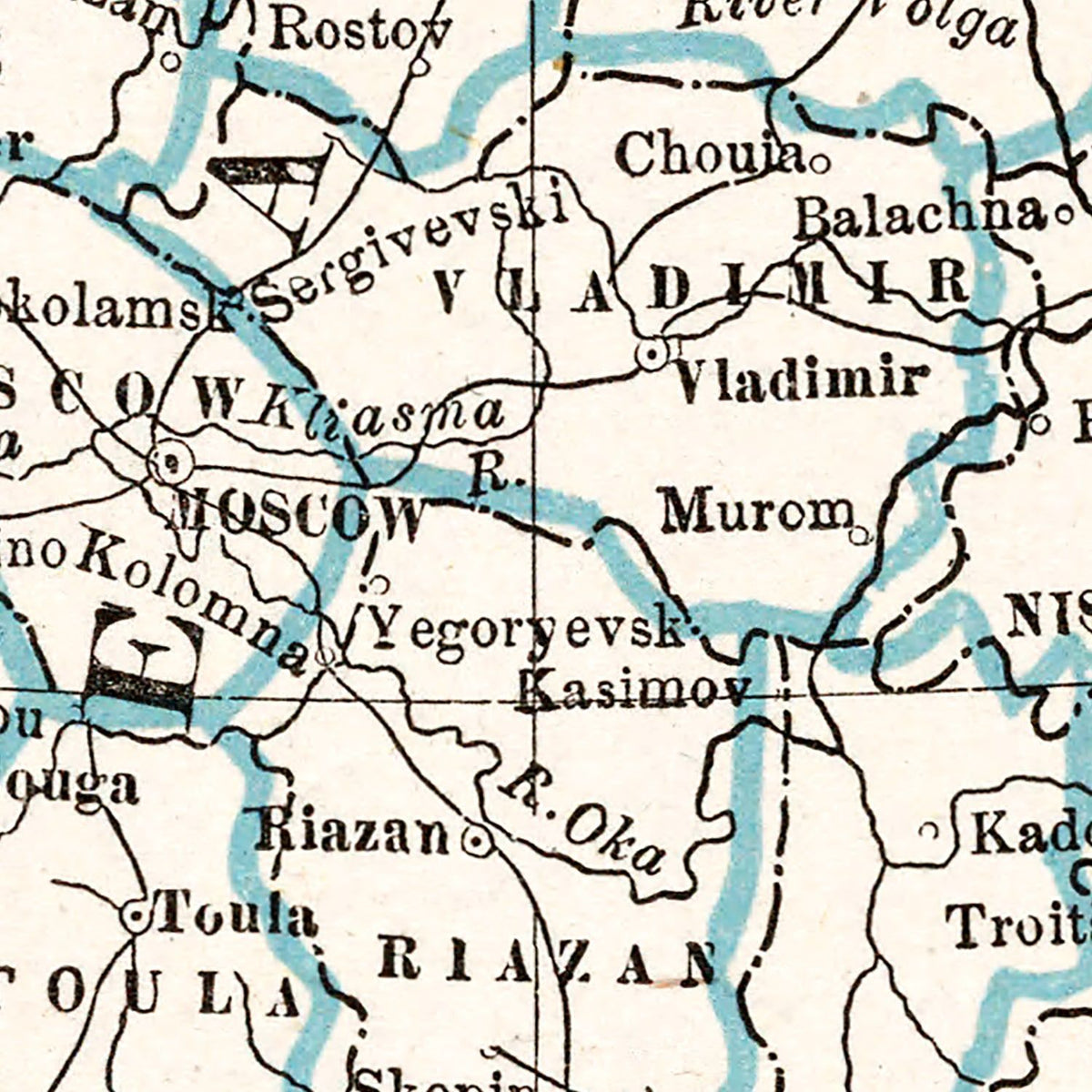 Restored historic details from the 1893 country map of County