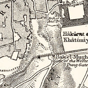 old Jerusalem map