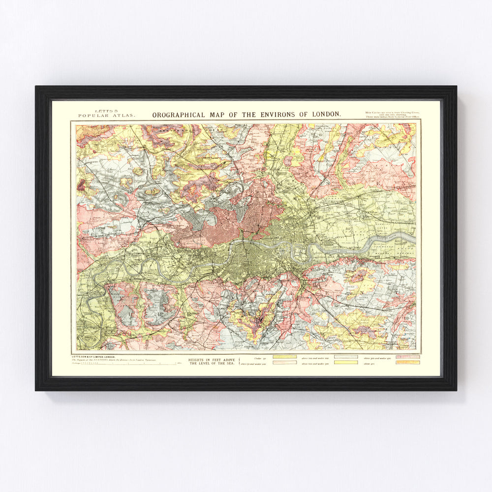 map of London