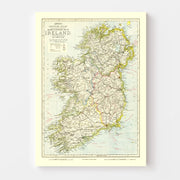 map of Ireland