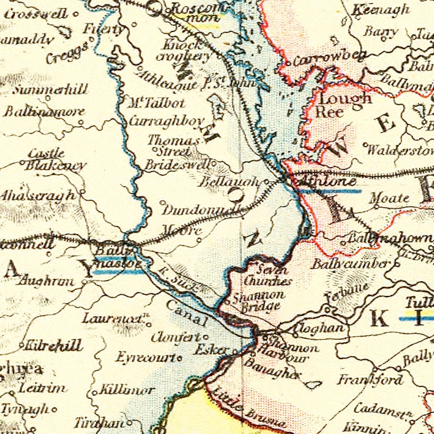 Restored historic details from the 1883 country map of County
