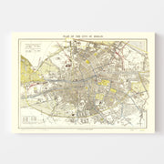 map of Dublin
