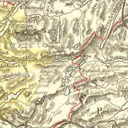 old Scotland map