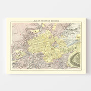 map of Edinburgh