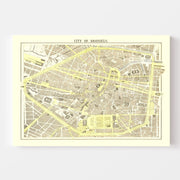 map of Brussels