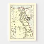 map of Egypt