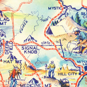 old Black Hills map