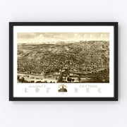 Albany Vintage Map 1879