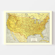 map of United States