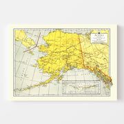 map of Alaska