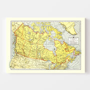 map of Canada