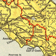 old Italy map