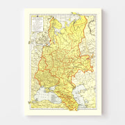 map of Soviet Union 