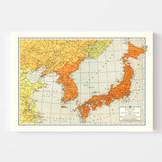 map of Japan