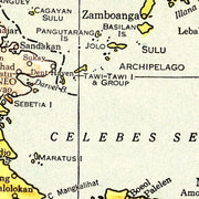 old East Indies map