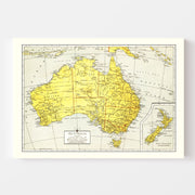 map of Australia