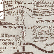 old Sequoia map