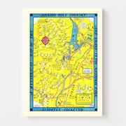 map of Grand Teton