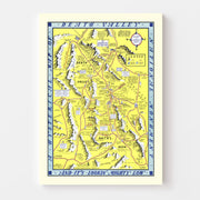 map of Death Valley