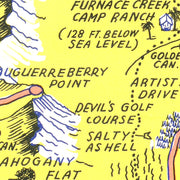old Death Valley map