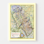map of Glacier