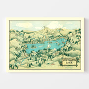 map of Huntington La
