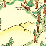 old Sequoia map