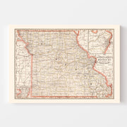 map of Missouri