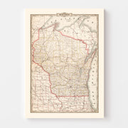 map of Wisconsin