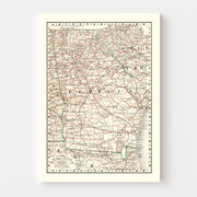 map of Georgia
