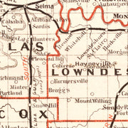 old Alabama map