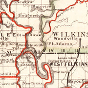 old Louisiana map