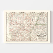 map of Arkansas