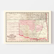 map of Oklahoma