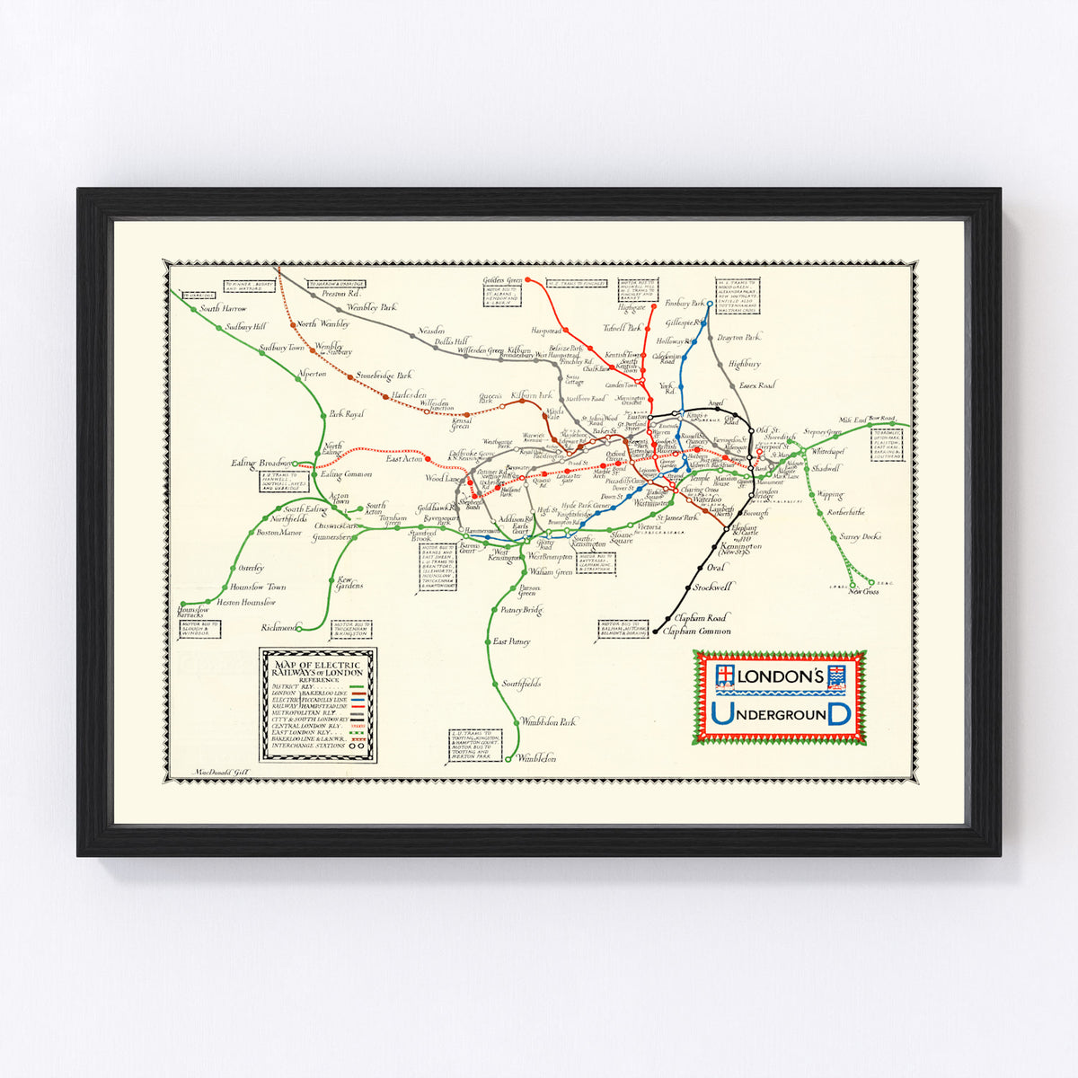 map of London