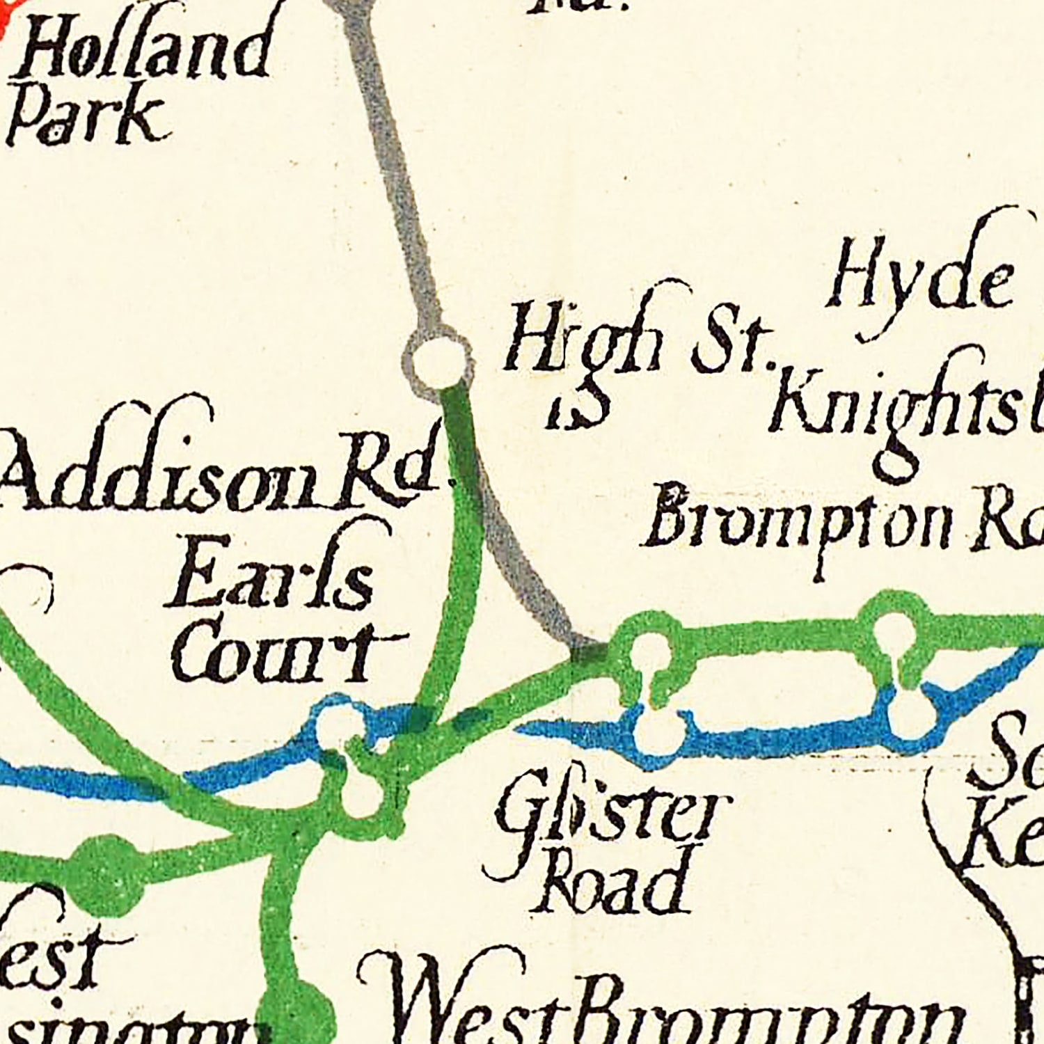 Restored historic details from the 1922 city map of London