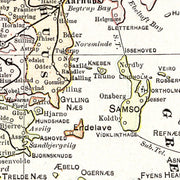 old Denmark map