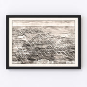 Anniston Vintage Map 1903