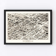 Birmingham Vintage Map 1903