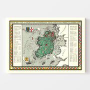 map of Ireland map