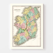 map of Ireland