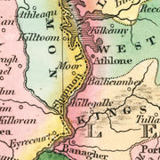 old Ireland map