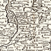 old Ireland map