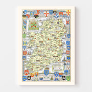 map of Ireland map